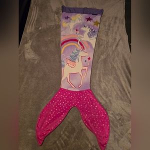 Kids mermaid Tail blanket
